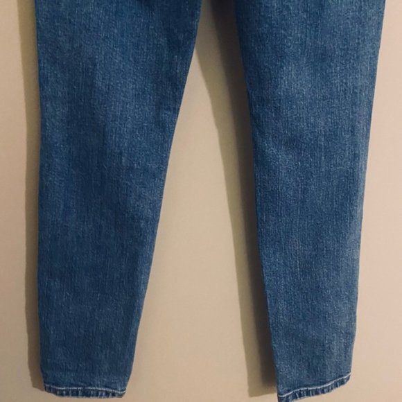 NWT Oasis by Eunina Tobi Super High Rise Mom Ankle Distressed Jeans Size 0 - Picture 12 of 16